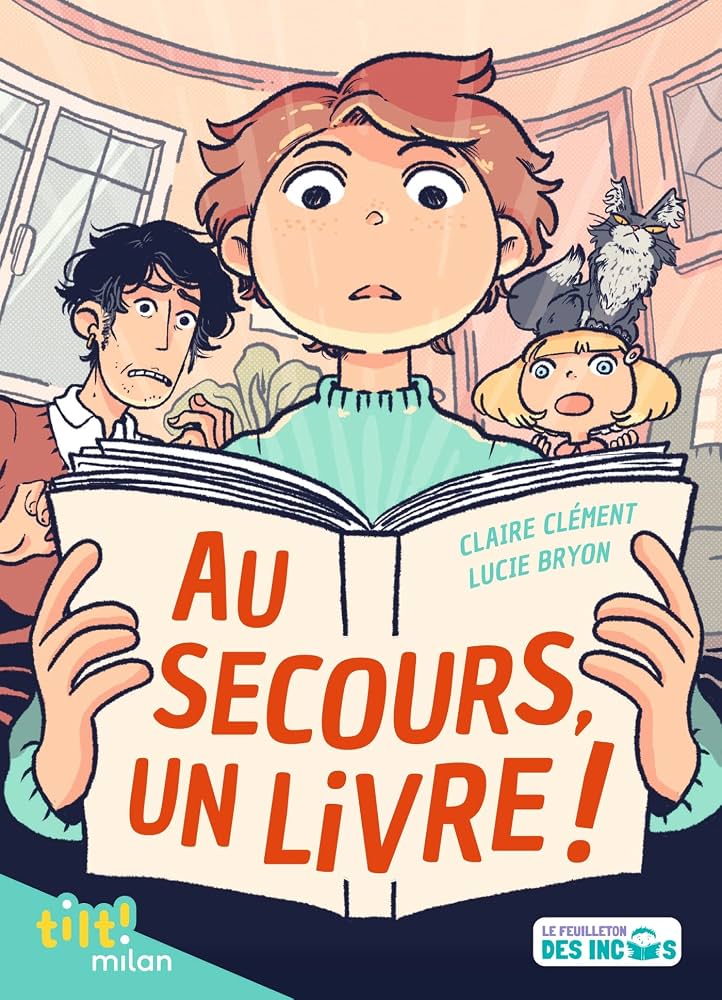 Au secours un livre ! – Claire Clément & Lucie Bryon (N) Orientale