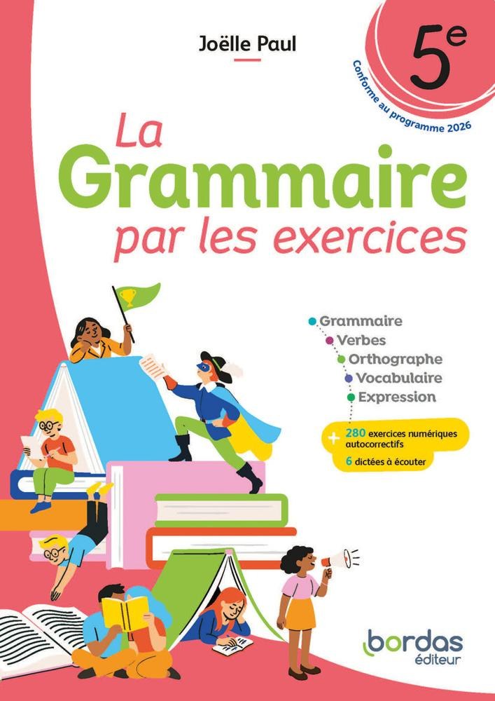 La Grammaire par les exercices (N) Bordas 2026