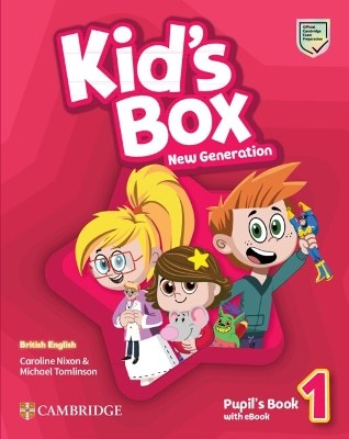 kids box 1 Kid's Box New Generation Level 1: Pupil's Book - Caroline Nixon, Michael Tomlinson