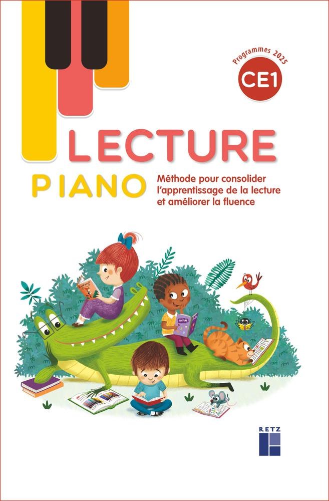 Lecture Piano - Manuel de l'élève - Programme 2025 - RETZ