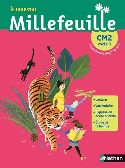Le nouveau Millefeuille CM2, Manuel - Demongin, Bondot - Nathan 2019