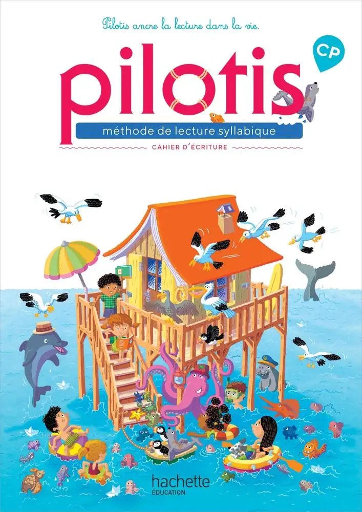 Cahier d'écriture: Pilotis CP