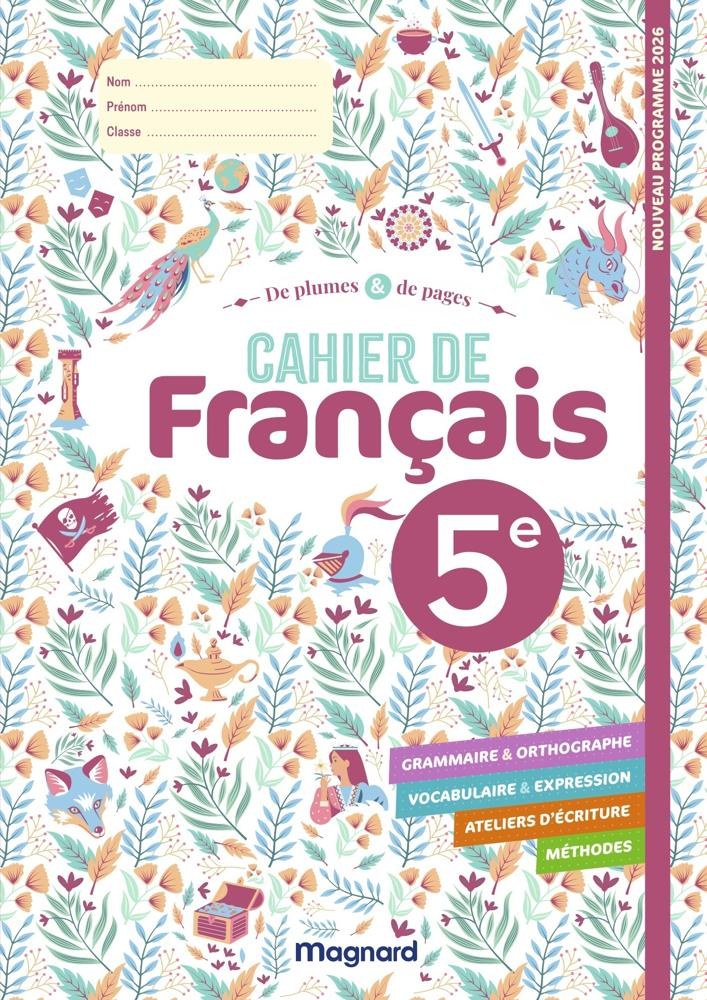 Français – De plumes & de pages (Nouveau programme) (N) Magnard 2026
