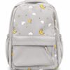 Waterproof backpack 28 L light weight night design grey