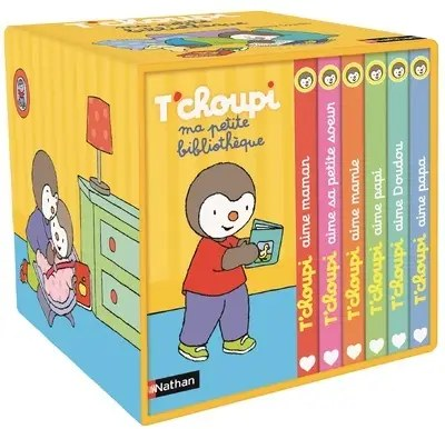 NATHAN - Ma petite bibliotheque - T'choupi - Courtin, Thierry