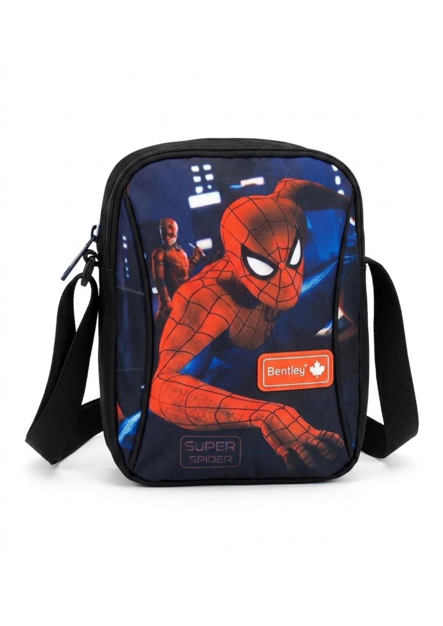 Bentley city/lunch bag with shoulder strip spider man