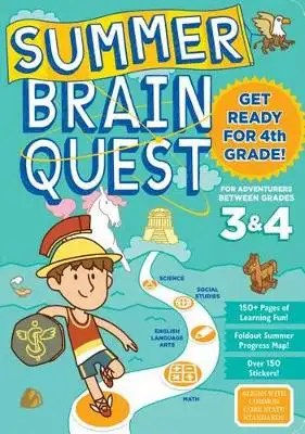 WORKMAN PUBLISHING - Summer Brain Quest: Between Grades 3 & 4 - Piddock Claire; Walker, Persephone;