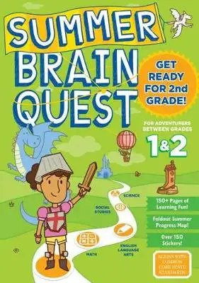 WORKMAN PUBLISHING - Summer Brain Quest: Between Grades 1 & 2 - Piddock Claire; Butler Megan; Publis