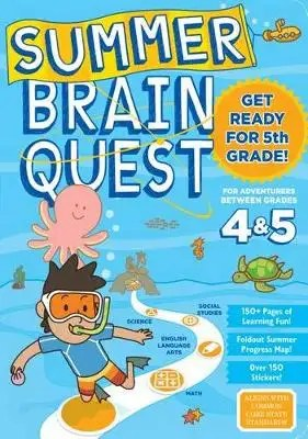 WORKMAN PUBLISHING - Summer Brain Quest: Between Grades 4 & 5 - Heos Bridget; Piddock Claire; Publis