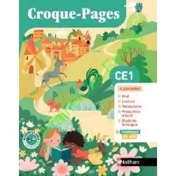 NATHAN - Croque Pages CE1 Manuel 2024