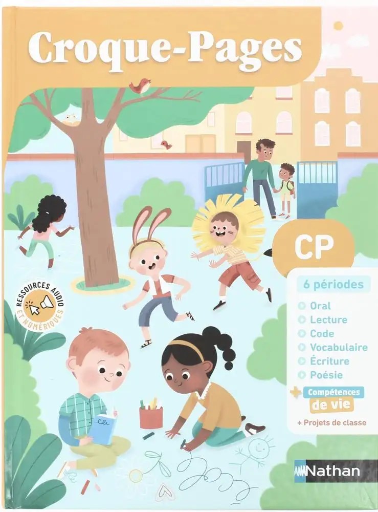 NATHAN - Croque Pages Cp Livre 2025
