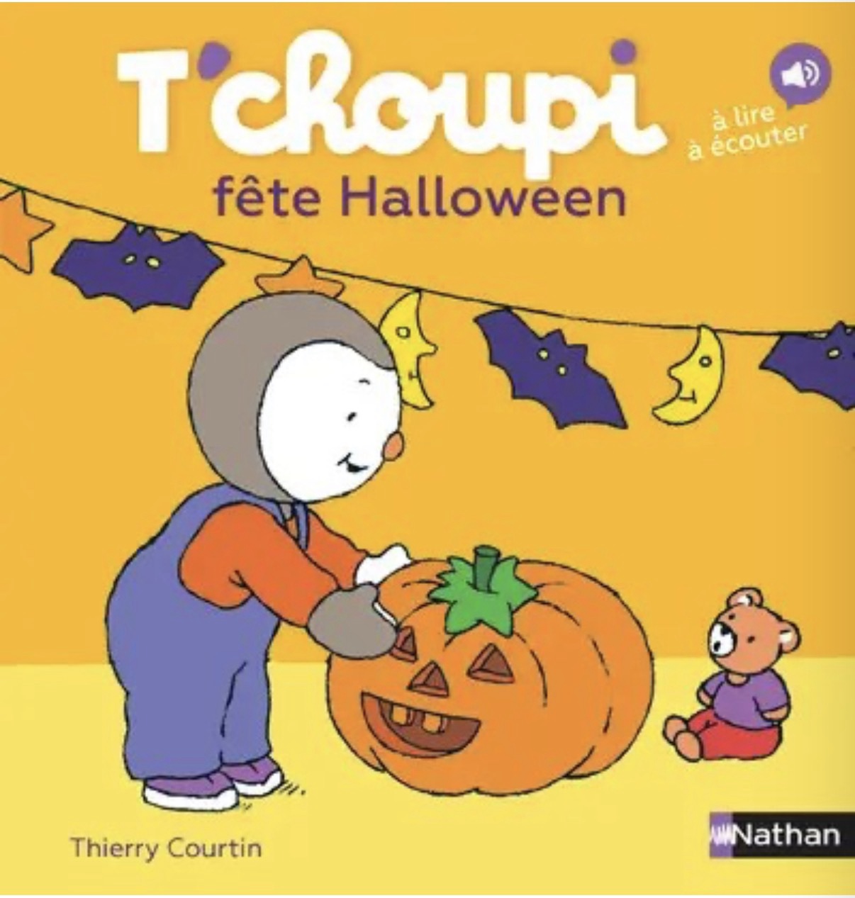 NATHAN - T'choupi fete Halloween - Courtin, Thierry