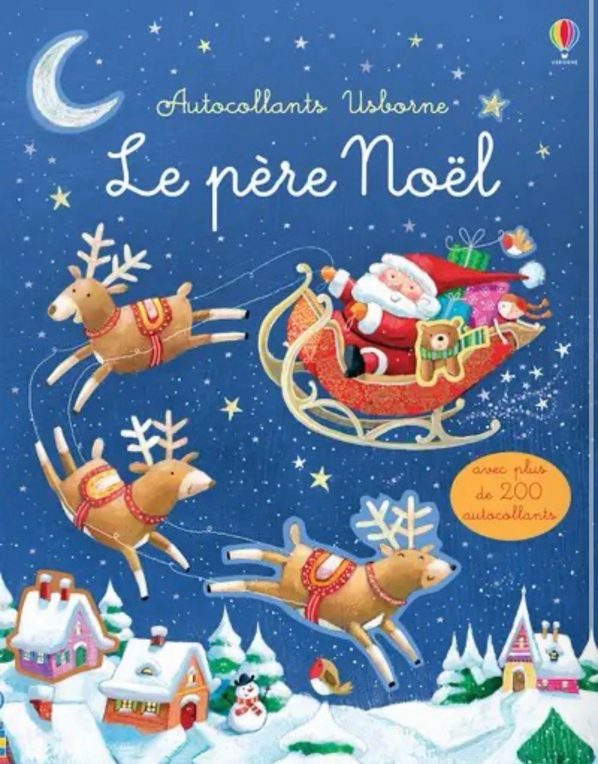 USBORNE - Le pere Noel - Premiers autocollants